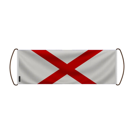 Bannière défilement alabama polyester pour événements sportifs