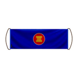 Bannière défilement asean polyester pour événements sportifs