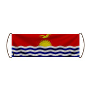 Bannière défilement drapeau kiribati en polyester