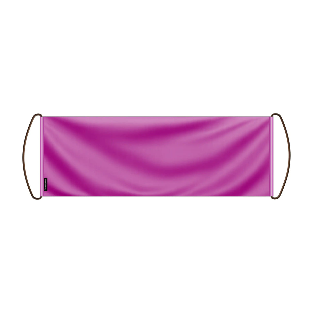 Bannière défilement france polyester main couleur rose