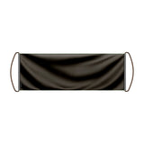 Bannière défilement france polyester main gris noir élégante