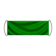 Bannière défilement france polyester vert foncé main