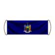 Bannière défilement new york polyester pour événements sportifs