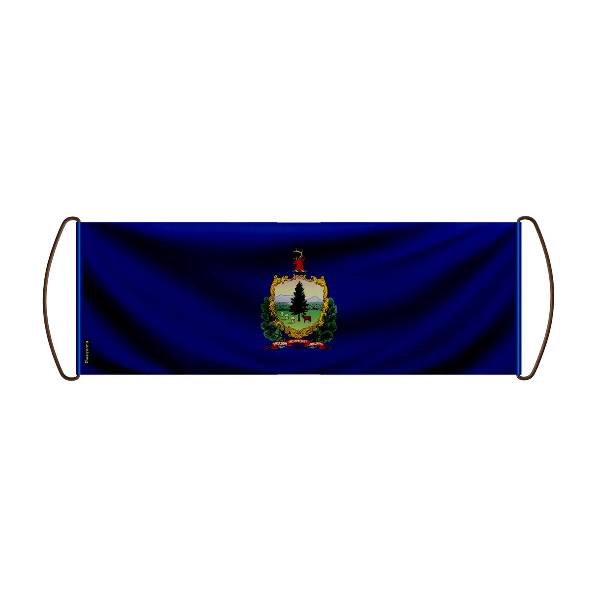 Bannière défilement vermont polyester pour événements sportifs