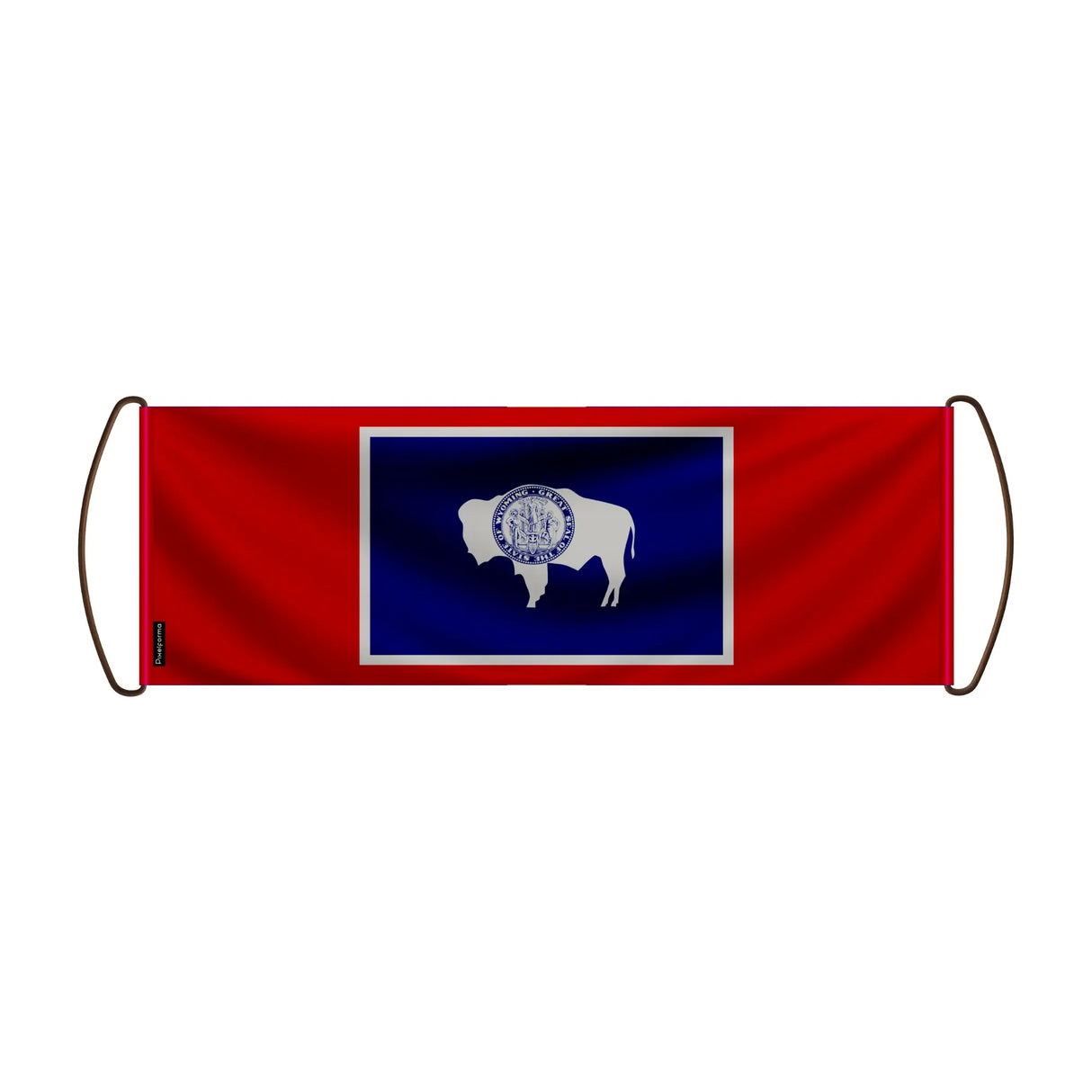 Bannière défilement wyoming polyester pour événements sportifs