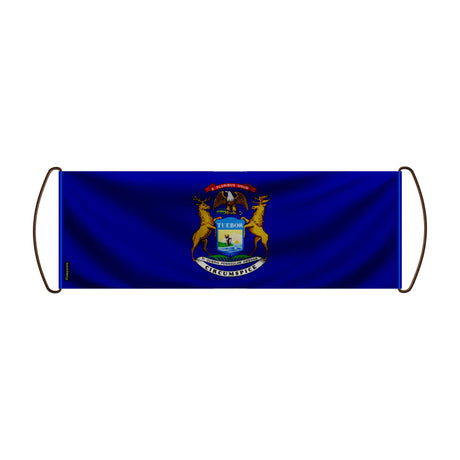 Bannière michigan polyester pour événements sportifs