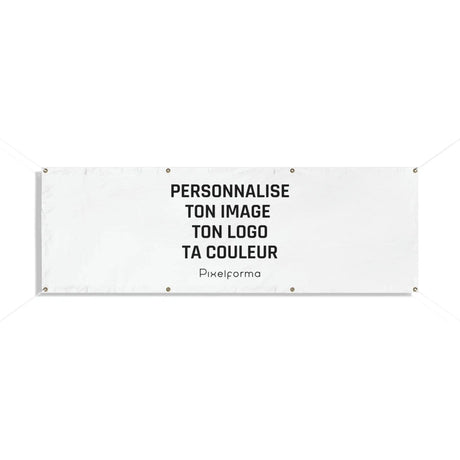 Bannière personnalisée france en tissu polyester résistant