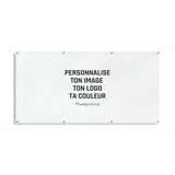 Bannière personnalisée france en tissu polyester résistant