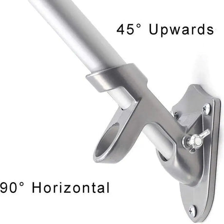Base de mât france aluminium à double trou dimensions optimales