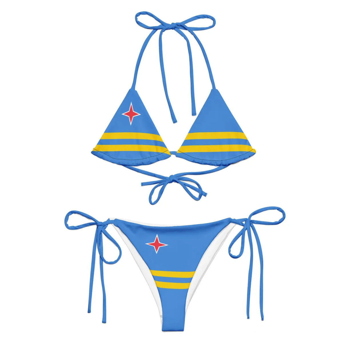 Bikini drapeau aruba - pixelforma
