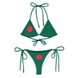Bikini drapeau bangladesh cordon recyclé impression all over