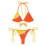 Bikini drapeau bhoutan - pixelforma