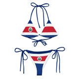 Bikini drapeau costa rica - pixelforma