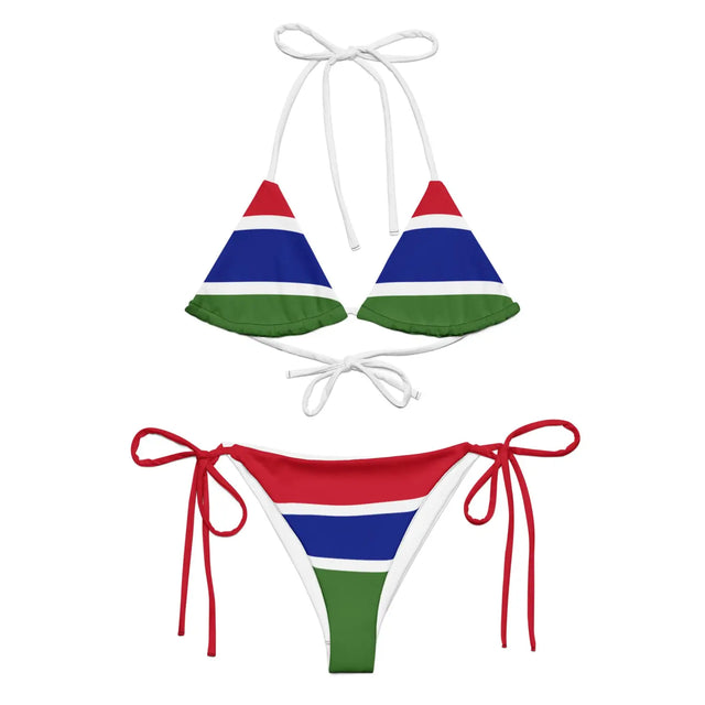 Bikini drapeau gambie - pixelforma
