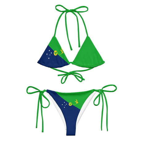 Bikini drapeau île christmas - pixelforma