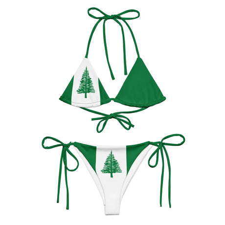 Bikini drapeau île norfolk - pixelforma