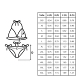 Bikini drapeau îles pitcairn - pixelforma