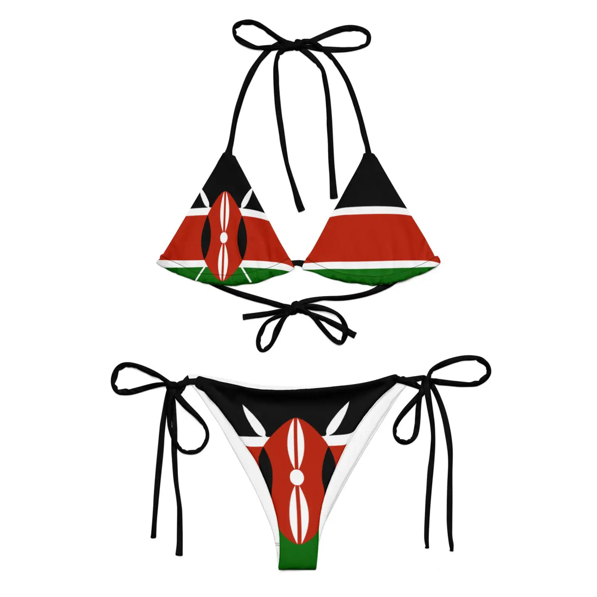 Bikini drapeau kenya - pixelforma