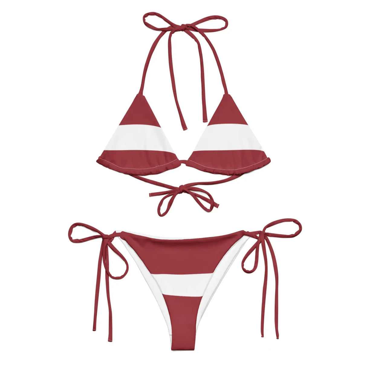 Bikini drapeau lettonie - pixelforma