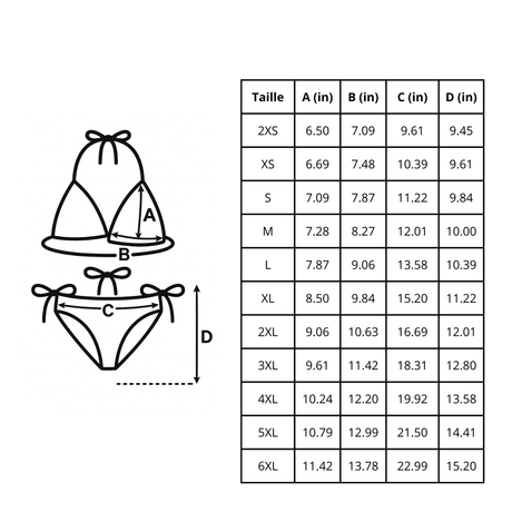 Bikini drapeau liechtenstein - pixelforma