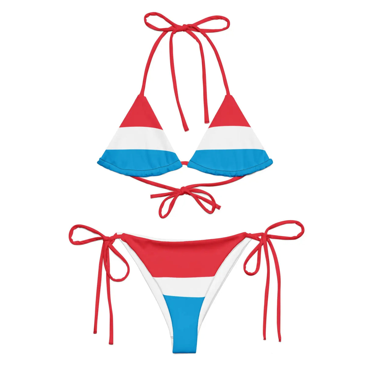 Bikini drapeau luxembourg - pixelforma
