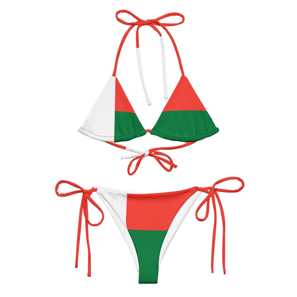 Bikini drapeau madagascar - pixelforma