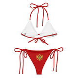Bikini drapeau monténégro - pixelforma