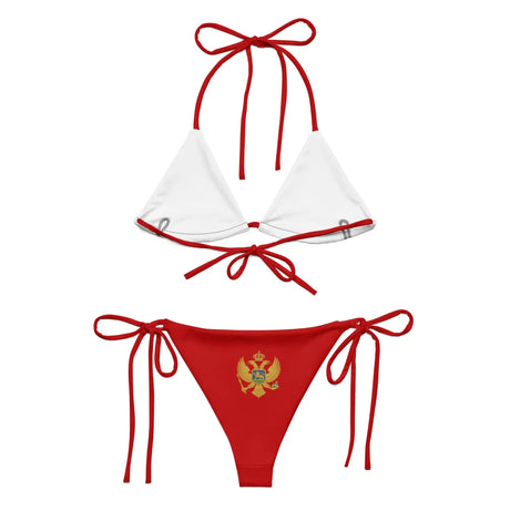 Bikini drapeau monténégro - pixelforma