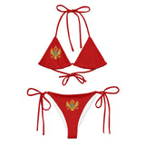 Bikini drapeau monténégro - pixelforma