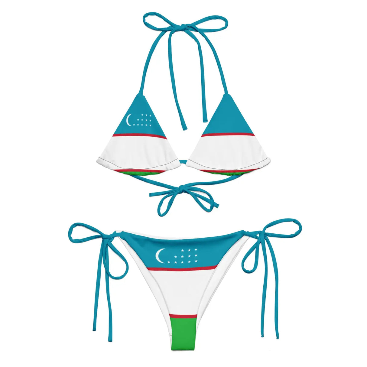 Bikini drapeau ouzbékistan - pixelforma