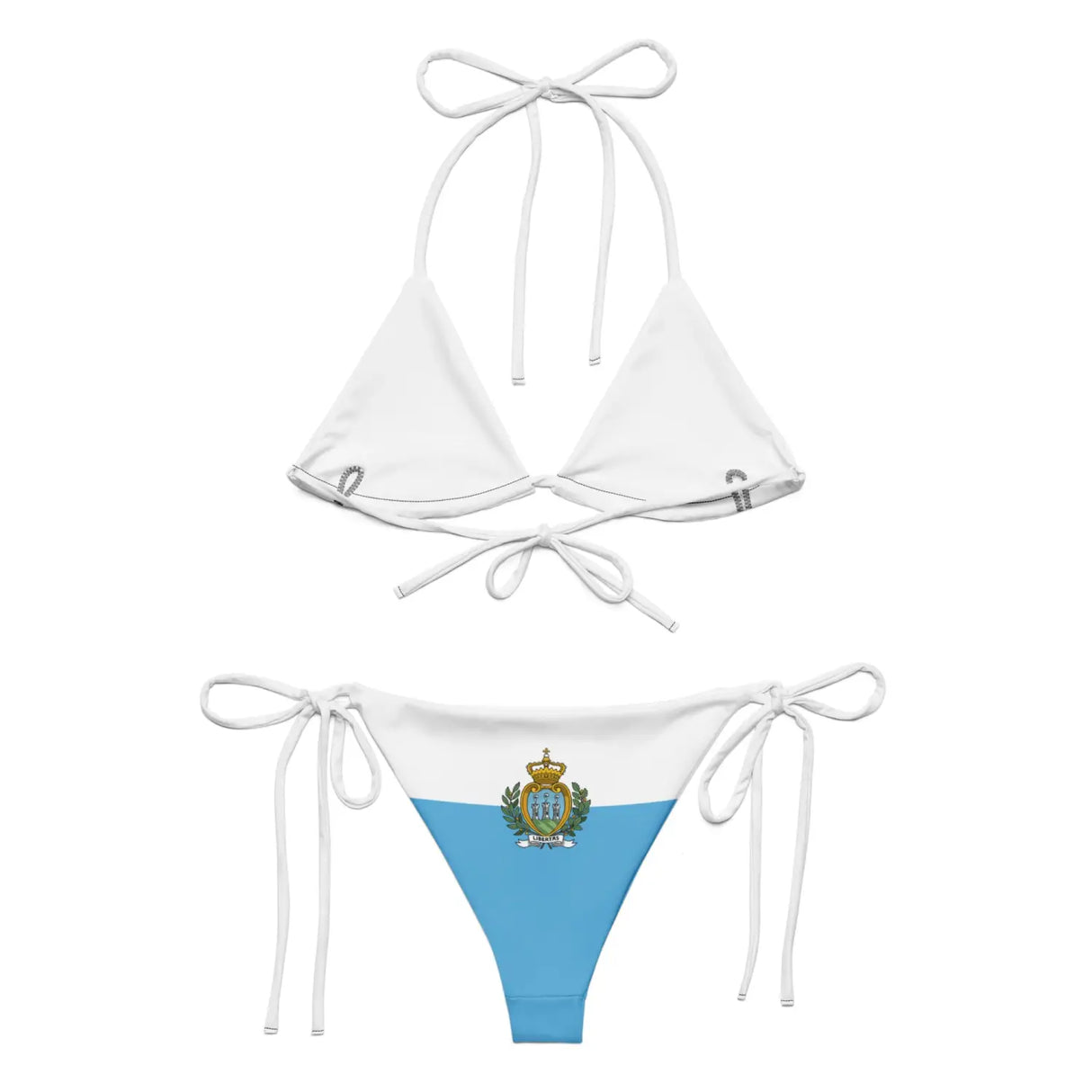 Bikini drapeau saint-marin - pixelforma