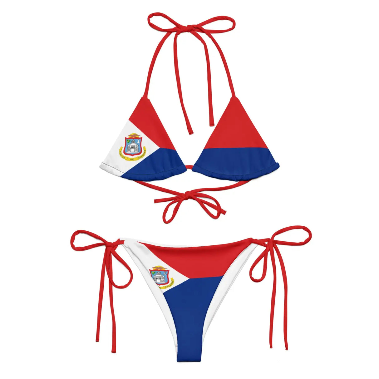 Bikini drapeau saint-martin - pixelforma