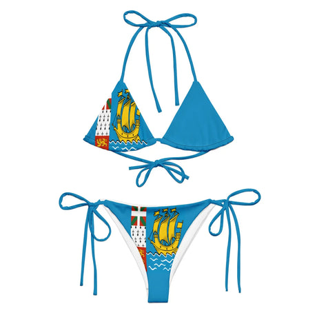 Bikini drapeau saint-pierre-et-miquelon - pixelforma