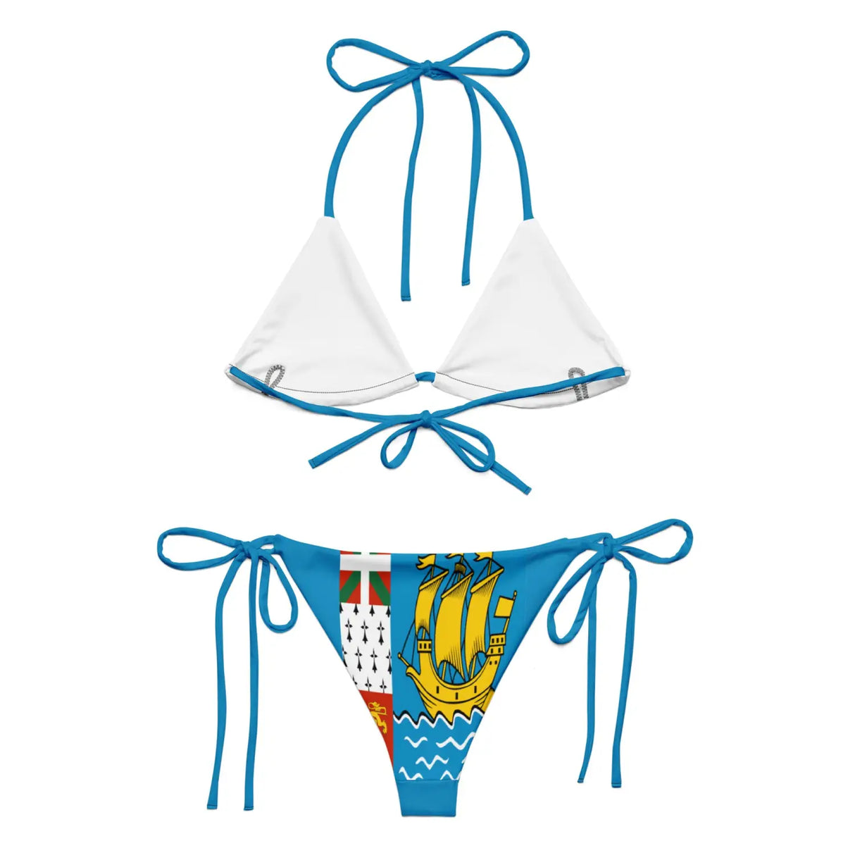 Bikini drapeau saint-pierre-et-miquelon - pixelforma