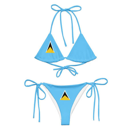 Bikini drapeau sainte-lucie - pixelforma