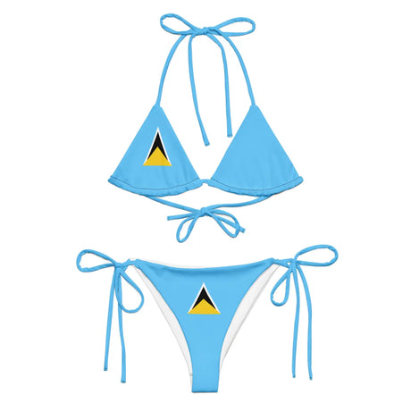 Bikini drapeau sainte-lucie - pixelforma