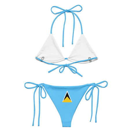 Bikini drapeau sainte-lucie - pixelforma