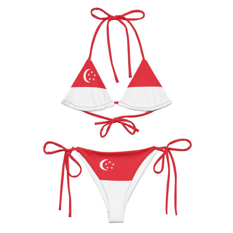 Bikini drapeau singapour - pixelforma
