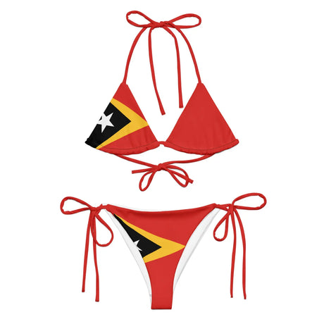 Bikini drapeau timor oriental - pixelforma