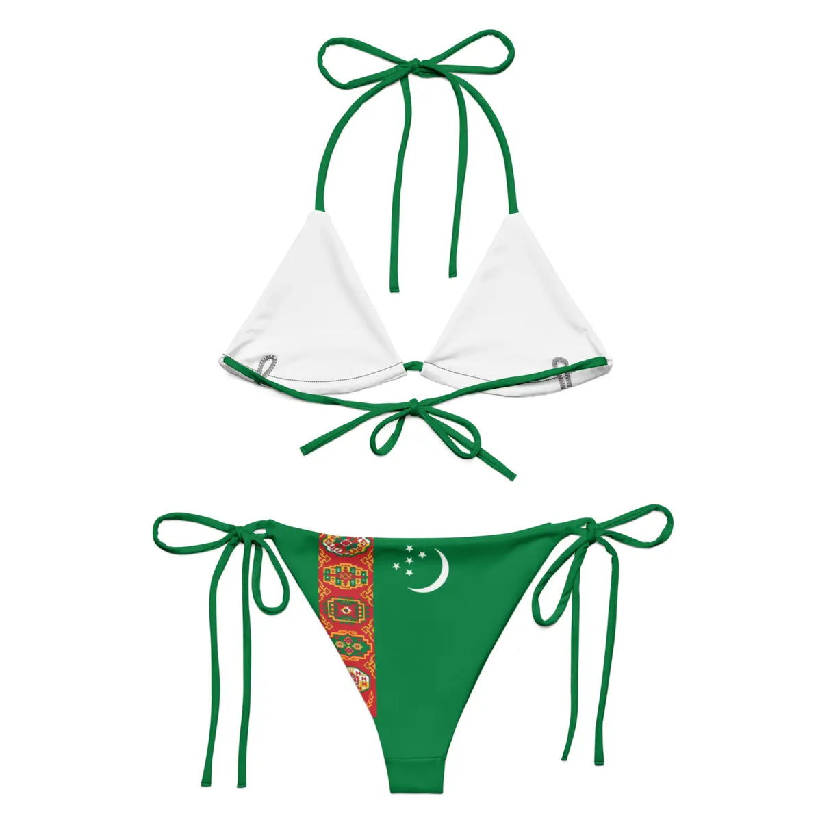 Bikini drapeau turkménistan - pixelforma