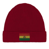 Bonnet bolivie coton naturel broderie usage quotidien
