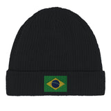 Bonnet brésil coton naturel broderie usage quotidien