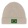 Bonnet brésil coton naturel broderie usage quotidien