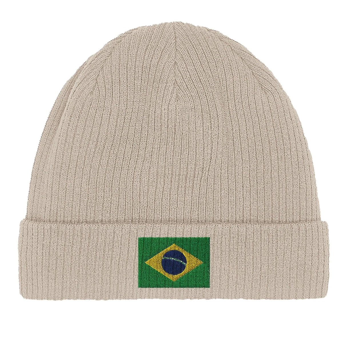 Bonnet brésil coton naturel broderie usage quotidien