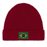 Bonnet brésil coton naturel broderie usage quotidien