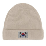 Bonnet corée du sud coton naturel broderie usage quotidien