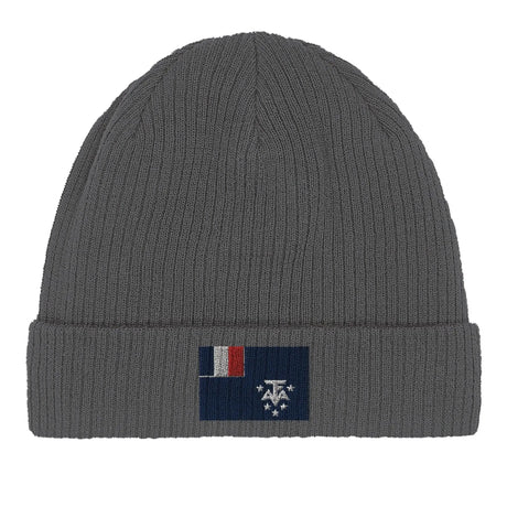 Bonnet coton antarctique française broderie respirabilité