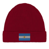 Bonnet coton argentine broderie respirabilité optimales