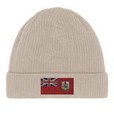 Bonnet coton bermudes broderie usage quotidien respirabilité