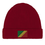Bonnet coton congo broderie couleurs respirabilité optimale
